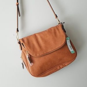 NWT Moda Luxe tan crossbody bag